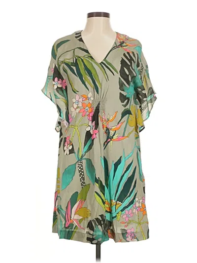 Pre-owned Vilagallo Casual Dress In Green