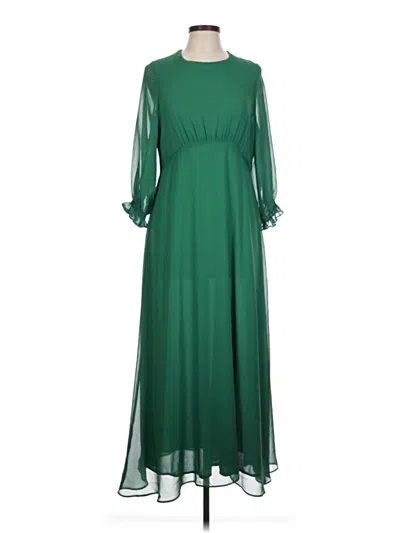 Pre-owned Vilagallo Casual Dress In Green