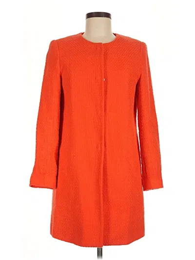 Pre-owned Vilagallo Coat In Orange