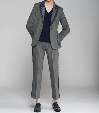 Vilagallo Diplomatic Trouser In Grey