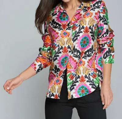 Vilagallo Gaby Shirt In Suzany Seda