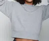 Vilagallo Heart Cut-out And Crytals Sweatshirt In Grey In Gray