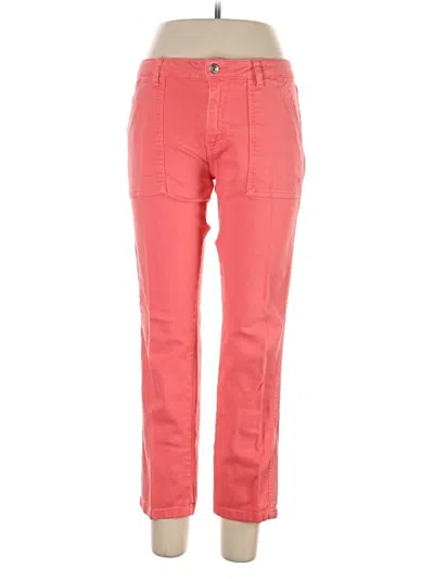 Pre-owned Vilagallo Jeans In Red