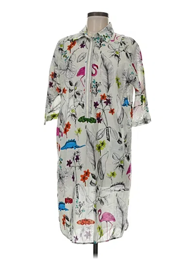 Pre-owned Vilagallo Kimono In Silver