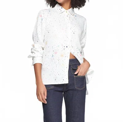 Vilagallo Madrid Long Sleeve Shirt In White