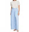 Vilagallo Marian Striped Trouser In Azul Rayas In Multi