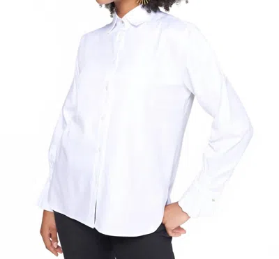 Vilagallo Pleated Cuff Dress Shirt In White