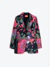 Vilagallo Rock Flor Jacquard Jacket In Multi
