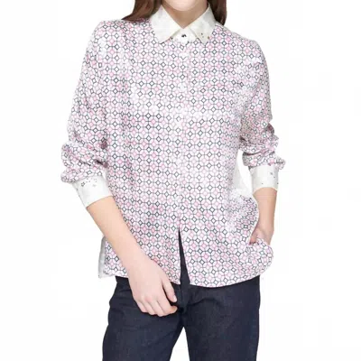 Vilagallo Take Me To Space Shirt In Multicolored In Pink