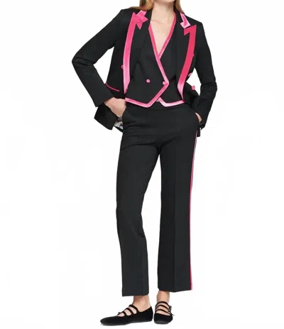 Vilagallo The Tatiana Pant In Black