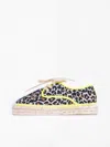 Vilagallo Tropico Blucher Shoe In Leopard In Multi