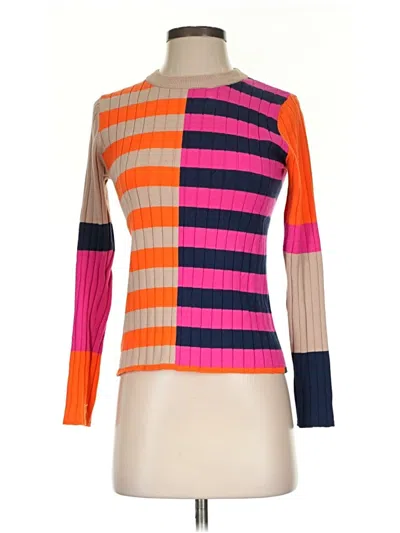 Pre-owned Vilagallo Turtleneck Sweater In Orange