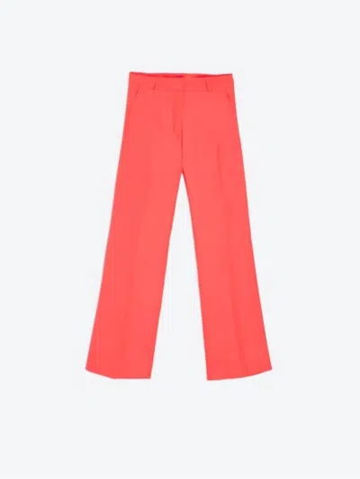 Vilagallo Veronica Trouser In Coral In Red