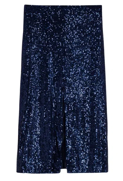 Vilagallo Women's Alyona Skirt In Navy In Blue