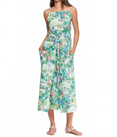 Vilagallo Wrap Dress In Green
