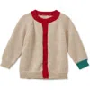 Vild House Of Little Baby Alpaca Cardigan, Multi Colour Block In Multicolor