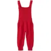 Vild House Of Little Baby Alpaca Overall In Red