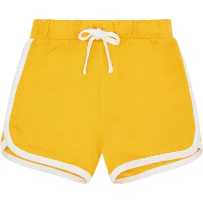 Vild House Of Little Ecovero Shorts In Yellow
