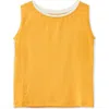 Vild House Of Little Kids'  Ecovero Tank In Bumble Bee Yellow
