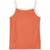 Vild House Of Little Ecovero Thin Strap Tank Top In Vintage Coral