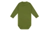 Vild House Of Little Kids'  Ls Bodysuit In Untamed Green
