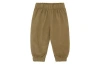 Vild House Of Little Organic Cotton Corduroy Trousers In Beige-orange Plant Dye