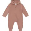 Vild House Of Little Kids'  Organic Cotton Jumpsuit In Clay Pink