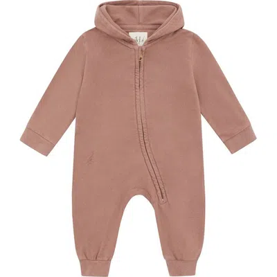 Vild House Of Little Kids'  Organic Cotton Jumpsuit In Clay Pink
