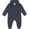 Vild House Of Little Organic Cotton Jumpsuit In Stone Blue