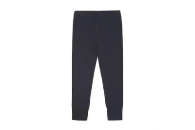 Vild House Of Little Kids'  Organic Cotton Leggings In Nocturnal Navy