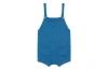 Vild House Of Little Organic Cotton Nordic Knit Playsuit In Fjord Blue