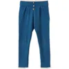 Vild House Of Little Organic Cotton Nordic Knit Trousers In Fjord Blue