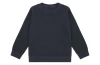 Vild House Of Little Kids'  Organic Cotton Pullover In Stone Blue-palmetto Plant Dye