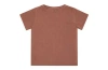 Vild House Of Little Kids'  Organic Cotton T-shirt In Clay Pink-beetroot Dye