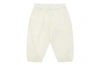 Vild House Of Little Organic Cotton Woven Balloon Trousers In Ecru-no Dye
