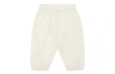 Vild House Of Little Kids'  Organic Cotton Woven Balloon Trousers In White