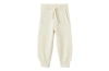 Vild House Of Little Kids'  Organic Knit Joggers In Ecru