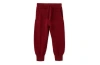 Vild House Of Little Organic Knit Joggers In Red Jasper