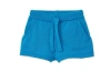 Vild House Of Little Kids'  Organic Knit Shorts In Archipelago Blue