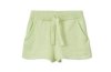 Vild House Of Little Kids'  Organic Knit Shorts In Light Green