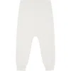 Vild House Of Little Kids'  Organic Knit Trousers In Ecru