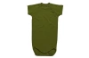 Vild House Of Little Kids'  Ss Bodysuit In Untamed Green
