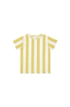Vild House Of Little Yellow Striped, Tencel Shirt In Multi