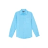 Vilebrequin - Caroubis Linen Long Sleeved Shirt In Santorini Blue Crsh9u10 In Blue