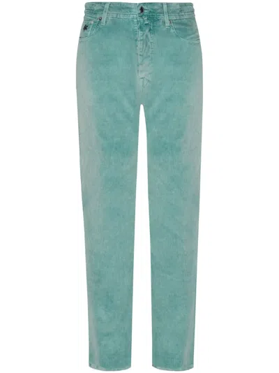 Vilebrequin 1500 Lines Hose In Green