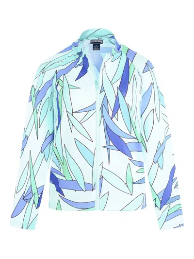 Vilebrequin Abstract-pattern Shirt In Blue