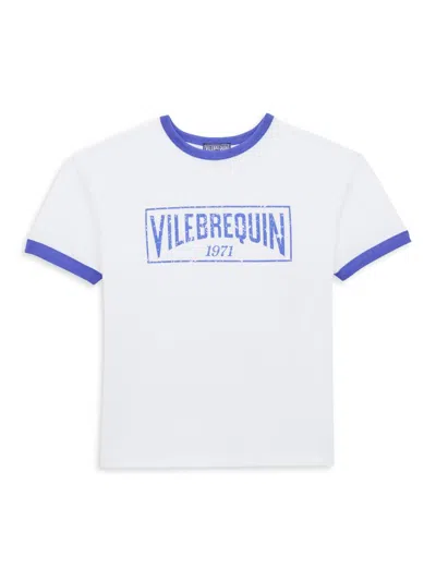 Vilebrequin Kids' Baby Boy's, Little Boy's & Boy's Maxi Medigital Vintage Print T-shirt In White