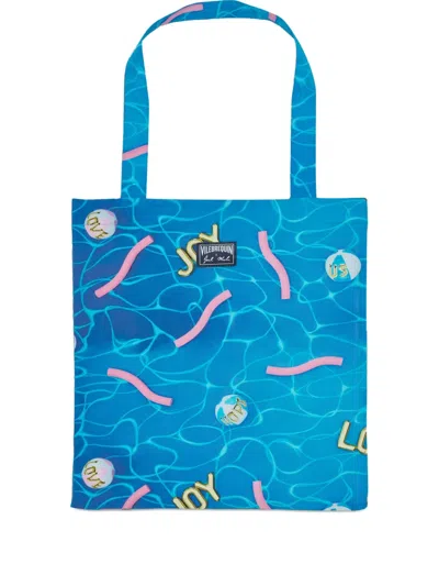 VILEBREQUIN BALADE-PRINT TOTE BAG