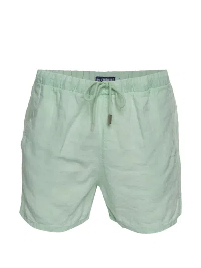Pre-owned Vilebrequin Barry Drawstring Shorts In Green