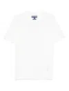 Vilebrequin Mens Blanc Portisol Turtle-motif Cotton T-shirt